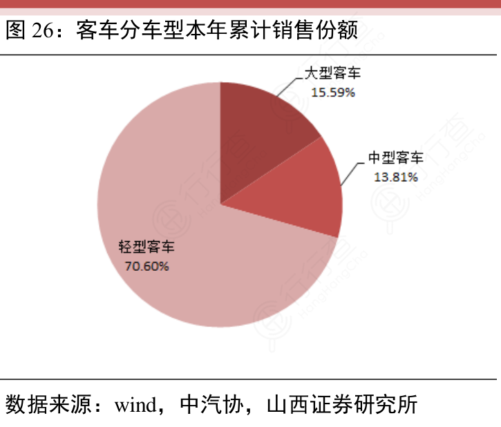 客车分车型本年累计销售份额