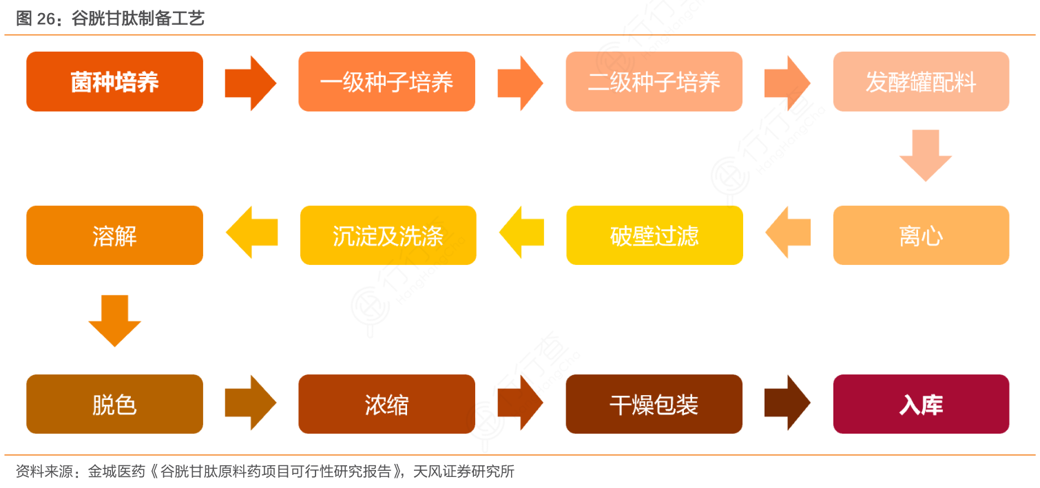 谷胱甘肽制备工艺