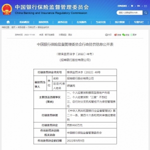 个人经营贷款挪用至房地产市场，招商银行被罚 460 万元 ...