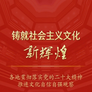 新时代新征程新伟业丨铸就社会主义文化新辉煌——各地贯彻落实党的二十大精 ...