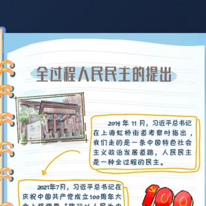二十大报告学习笔记丨全过程人民民主篇