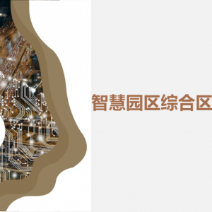 软硬件结合的智慧园区综合解决方案（PPT）