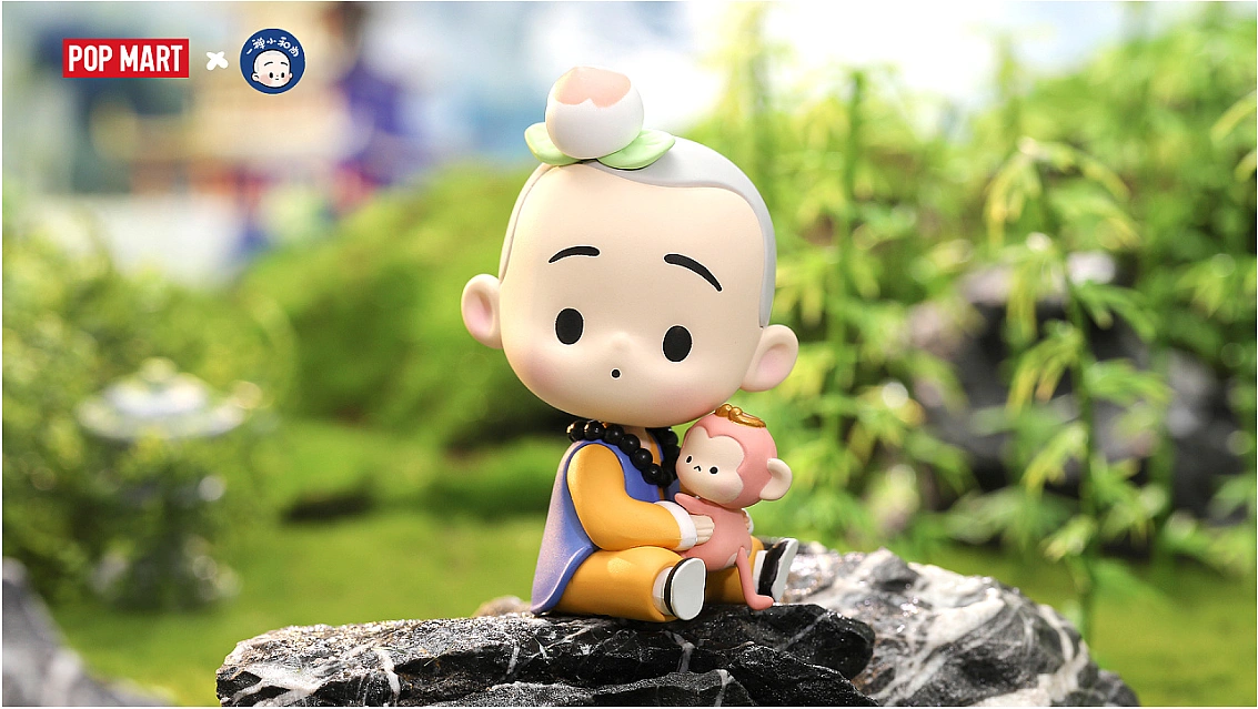 泡泡玛特×一禅小和尚《禅寓生肖》系列盲盒