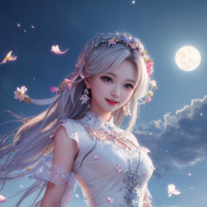 Ai绘画 | 国风少女（含Prompt提示词）
