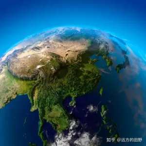 3D立体中国地势图，让你看明白为什么华北会涝——10M高清大图 ...