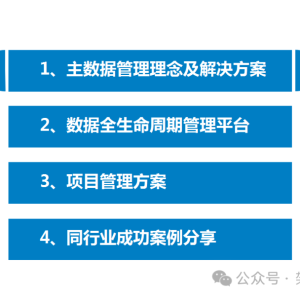 【PPT】主数据管理解决方案